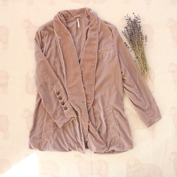 Free People Jackets & Blazers - Free People | NWOT Velvet & Silky Blazer